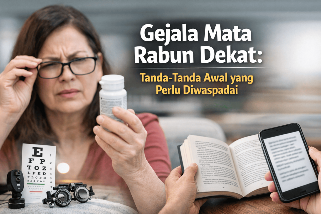 Gejala Mata Rabun Dekat